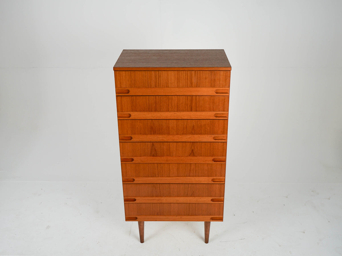 Vintage Teak Kommode Tallboy Anrichte Mid Century