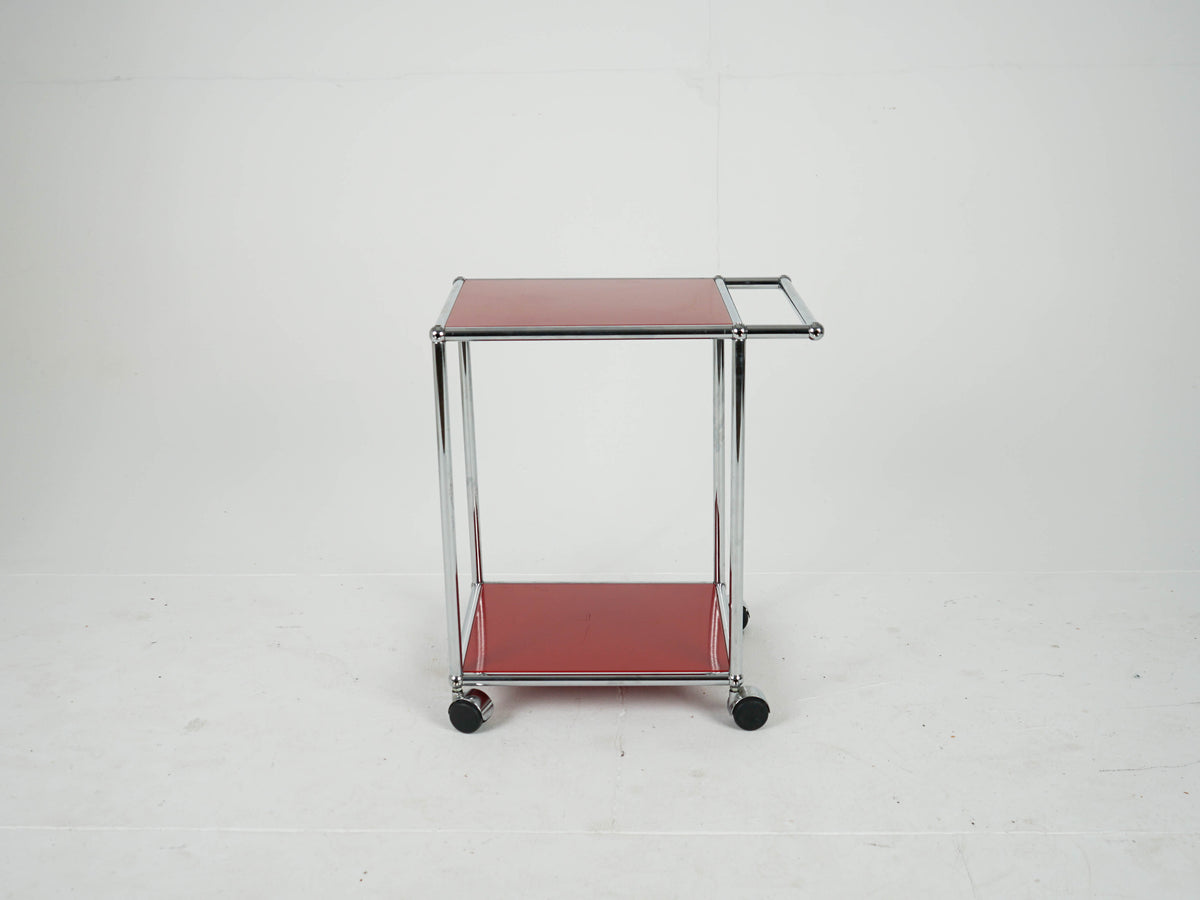 USM Haller Barwagen Rubinrot used