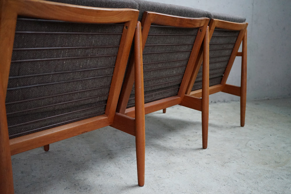 Arne Vodder 3 Sitzer Sofa Vintage Dänisch Mid Century Couch