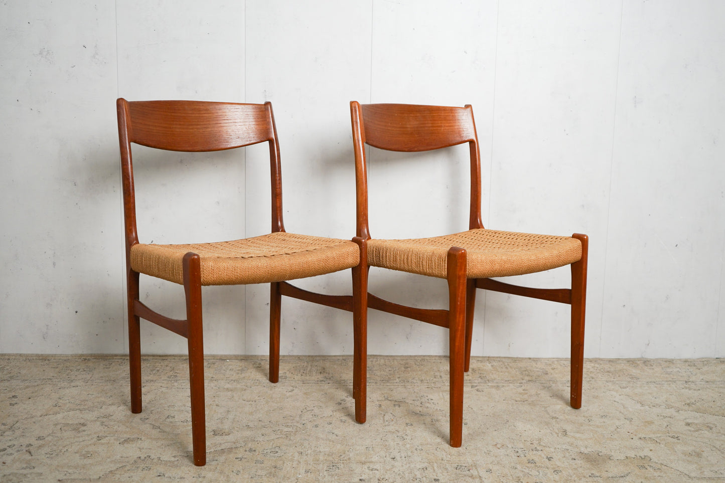 Teak Stuhl Esszimmerstuhl Vintage 60er Mid Century Retro Antik