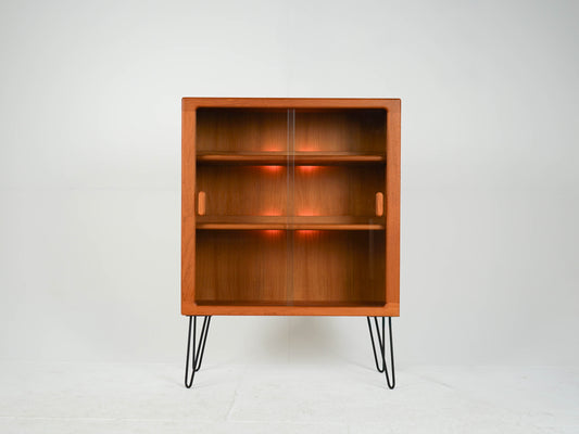 Teak Vitrine Schrank Sideboard Bar Vintage 60er Mid Century