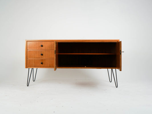 Teak Sideboard Schrank Bar Vintage 60er Mid Century