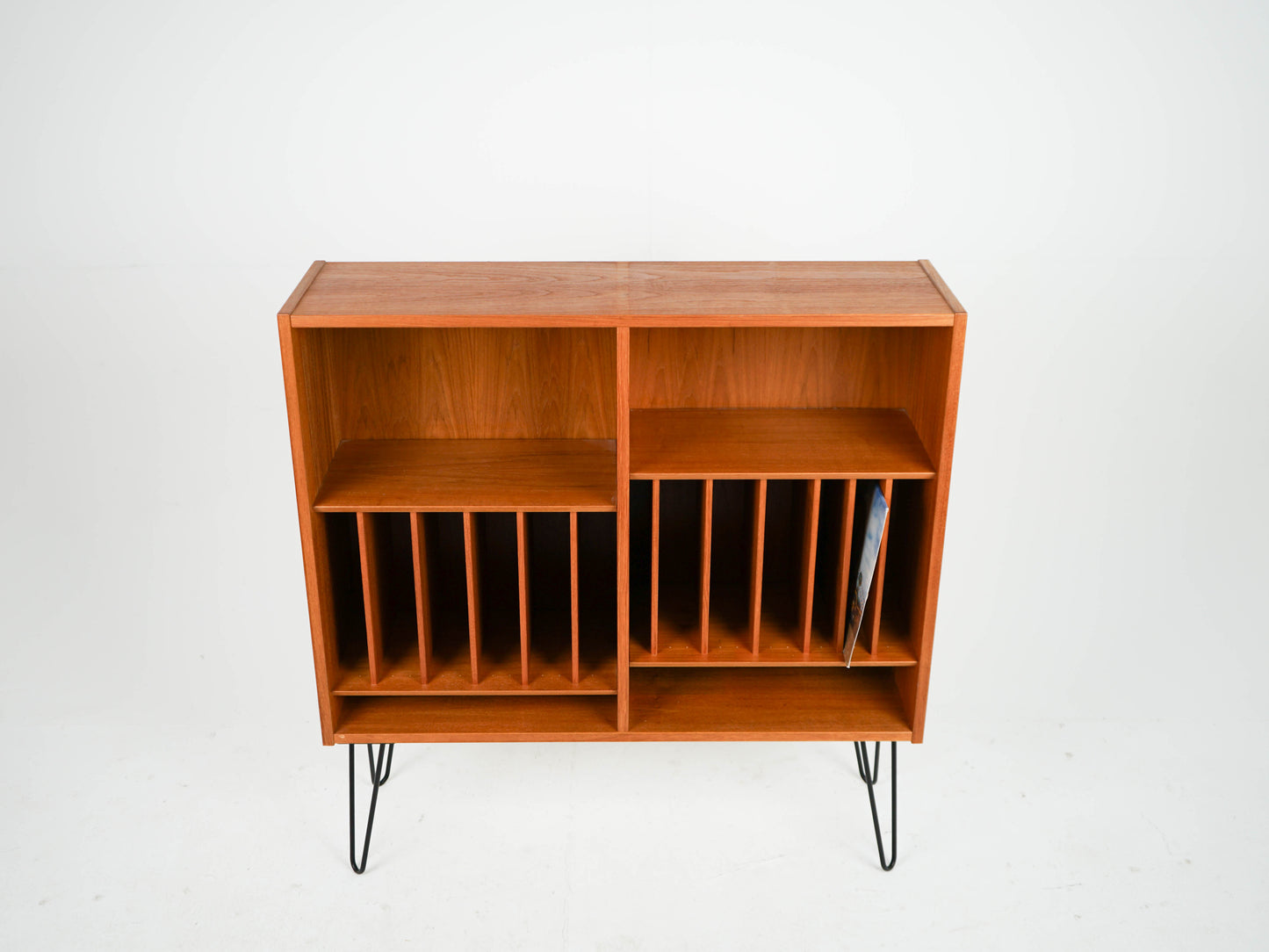 Teak Regal Anrichte Vinyl Vintage Mid Century