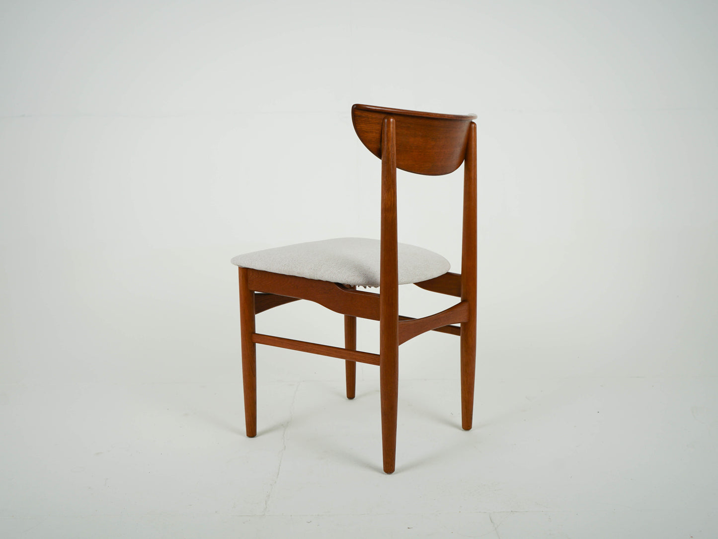 SET 4x Teak Stuhl Esszimmerstuhl Neubezug Vintage 60er Mid Century
