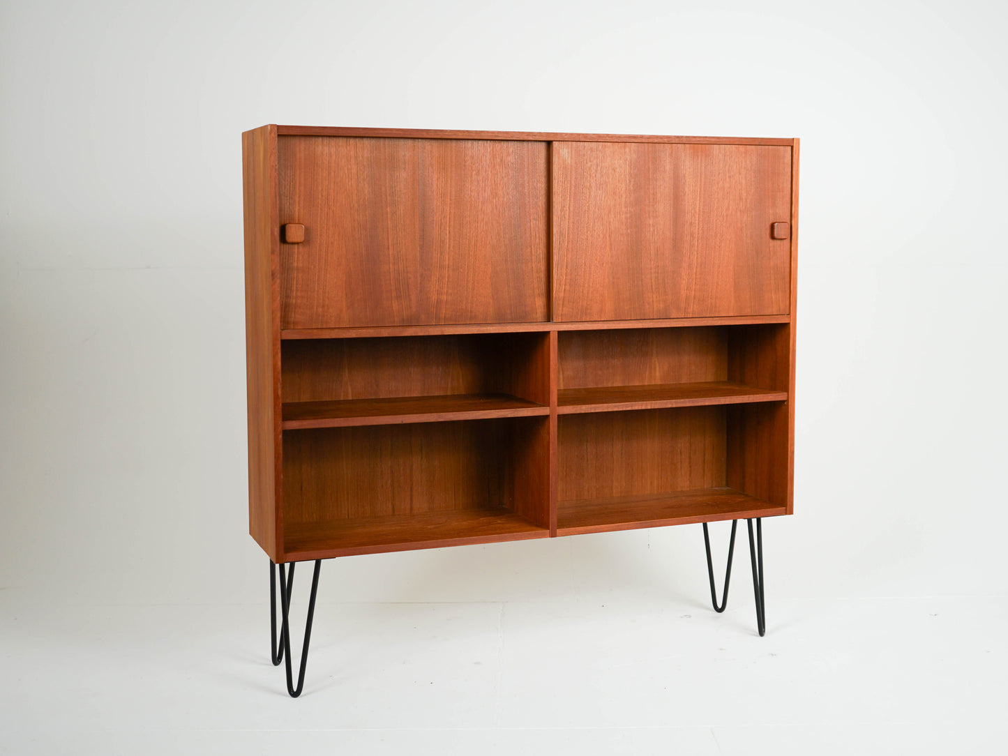 Vintage Teak Regal Mid Century Dänisch Domino