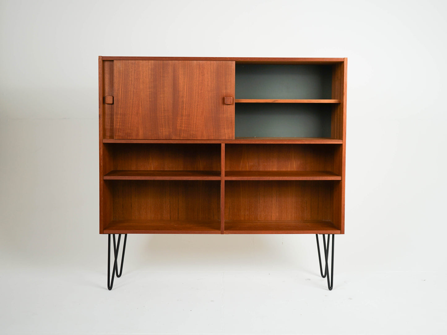 Vintage Teak Regal Mid Century Dänisch Domino