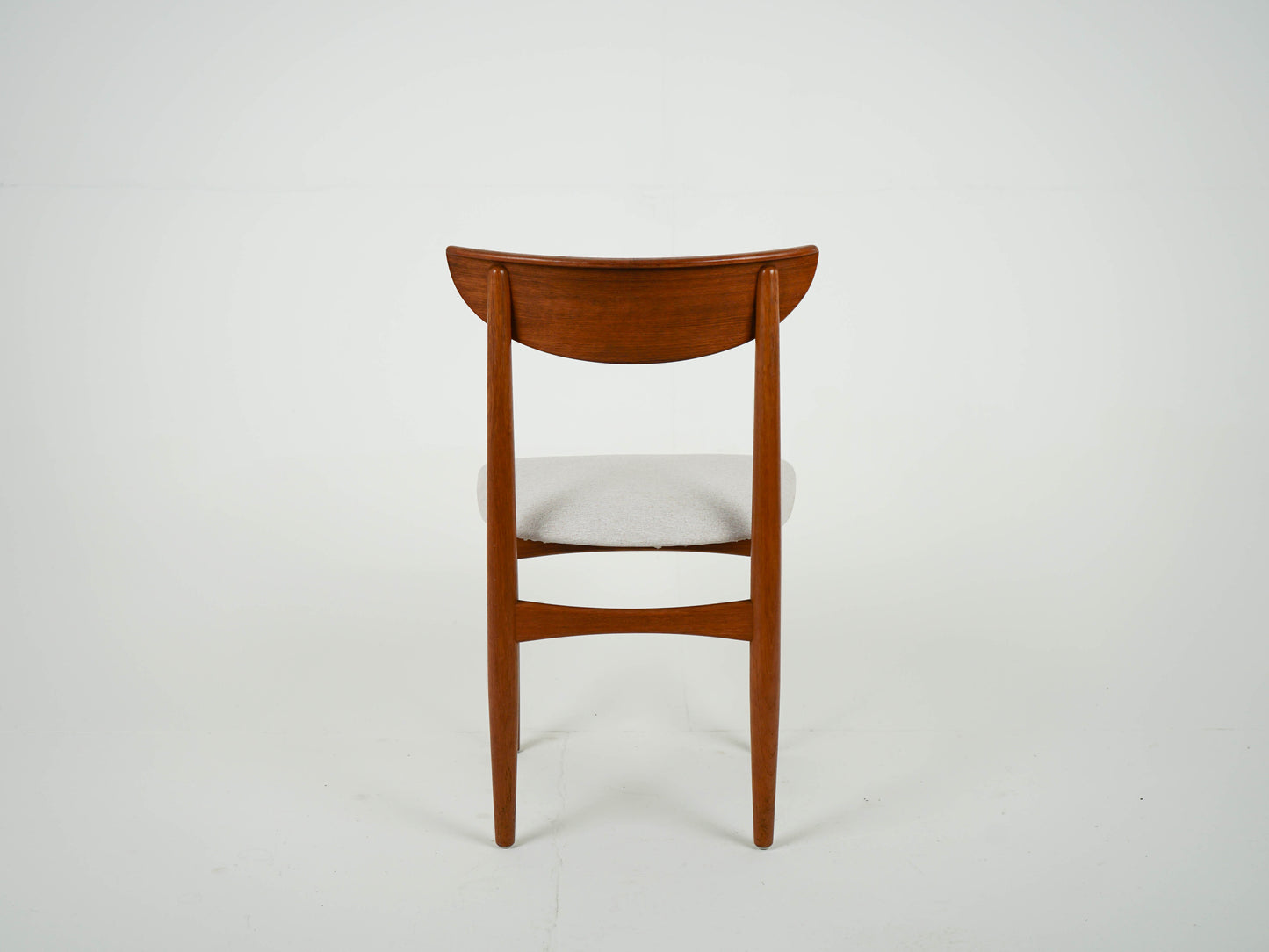 SET 4x Teak Stuhl Esszimmerstuhl Neubezug Vintage 60er Mid Century