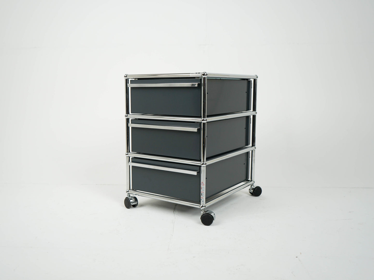 USM Haller Rollcontainer Anthrazit RAL 7016