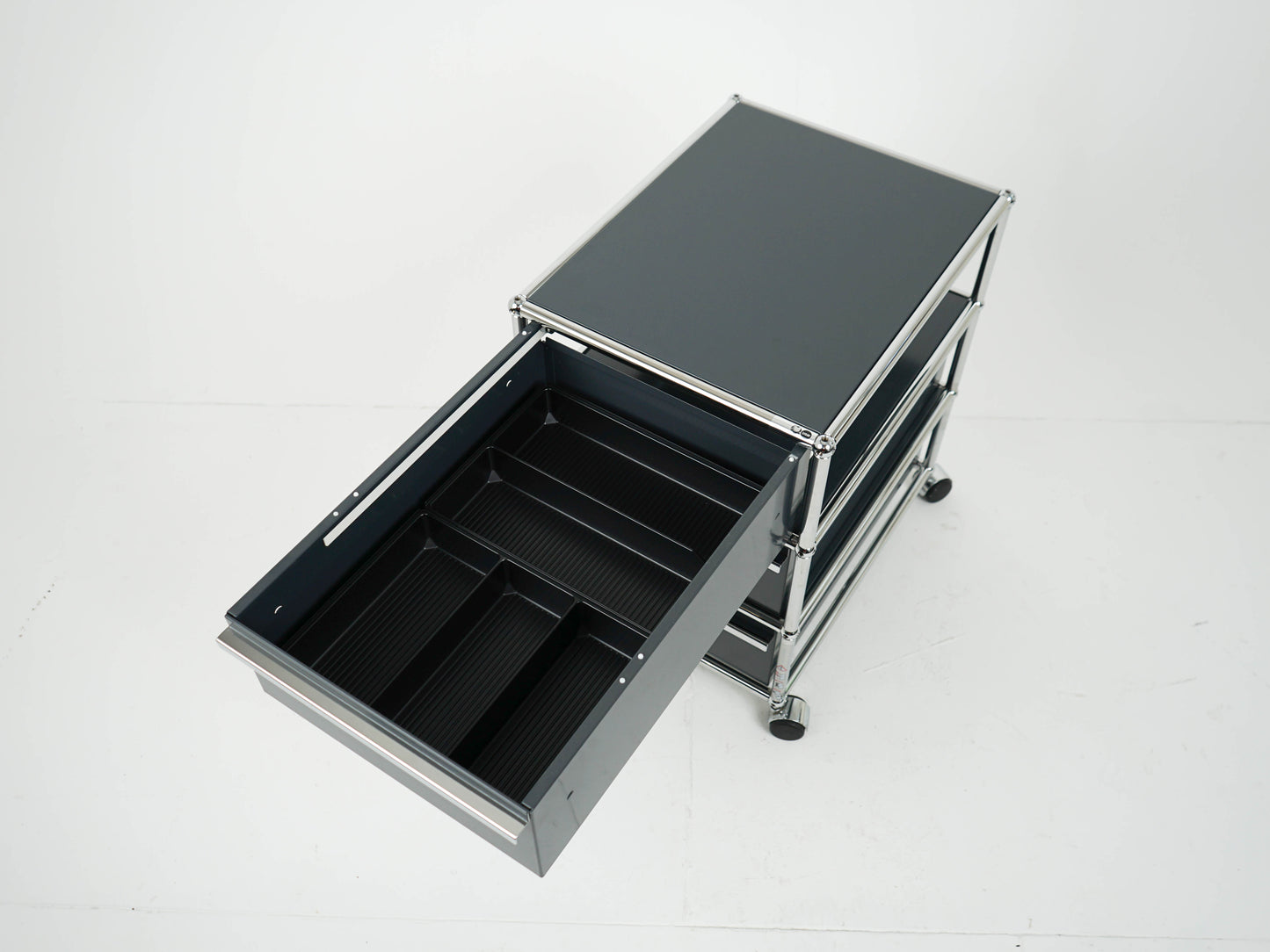 USM Haller Rollcontainer Anthrazit RAL 7016