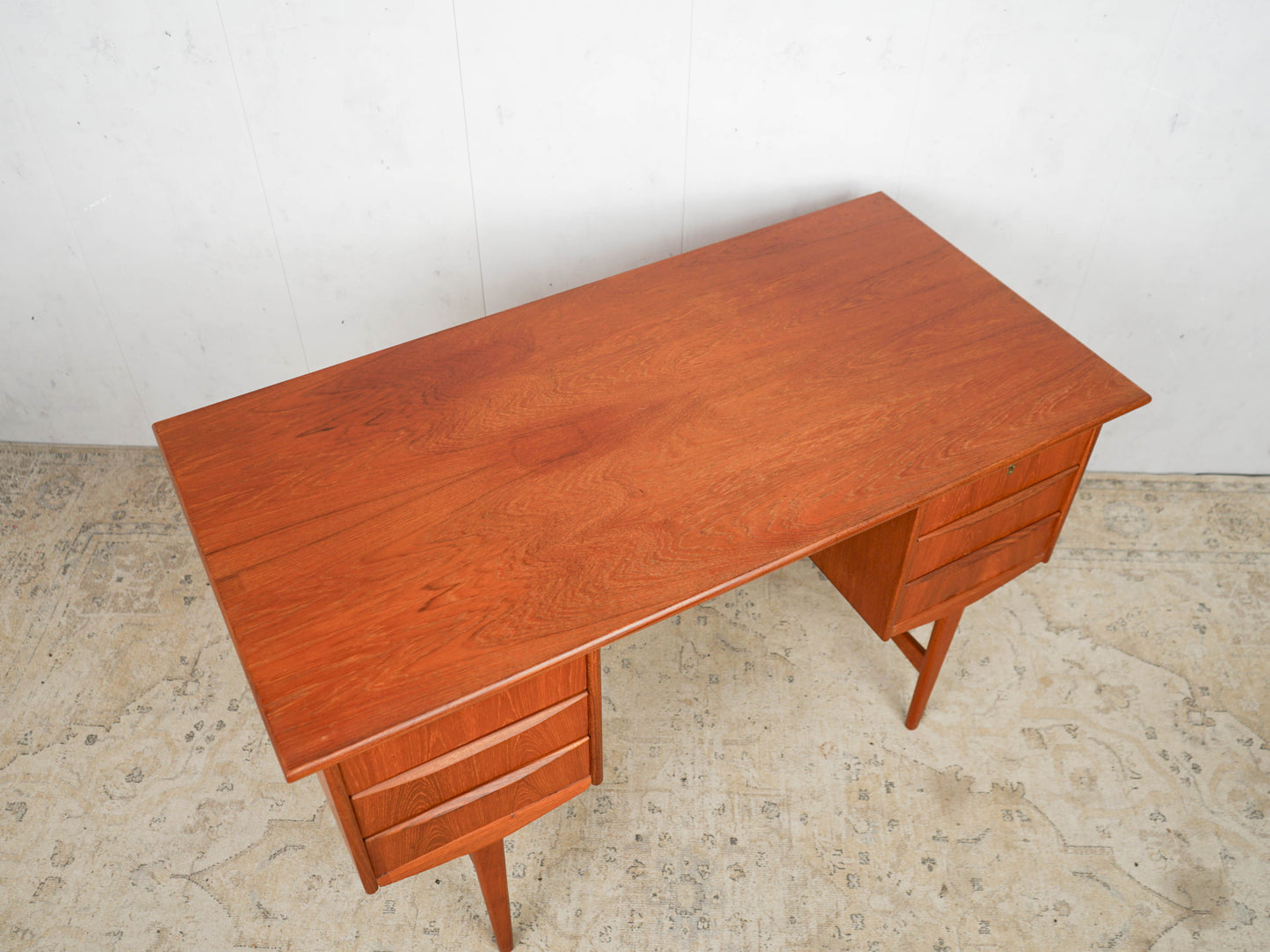 Teak Schreibtisch Desk Dänisch Vintage 60er Mid Century