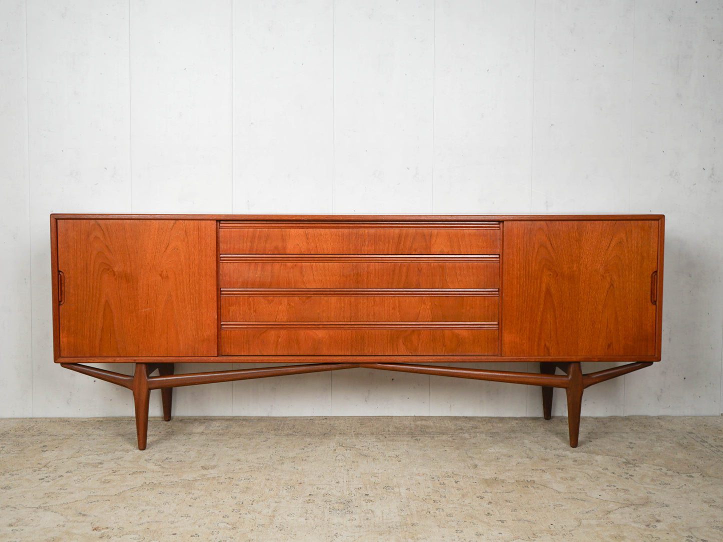 Teak Sideboard von Knud Nielsen für Losning Møbelfabrik