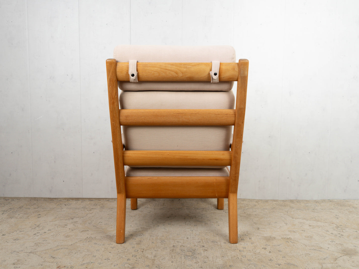 Teak Stuhl Sessel Hochlehner Vintage 60er Mid Century Retro