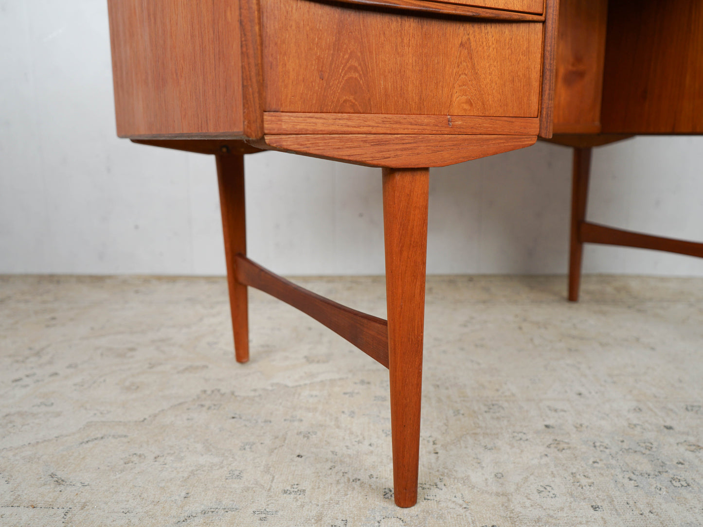 Teak Schreibtisch Desk Dänisch Vintage 60er Mid Century