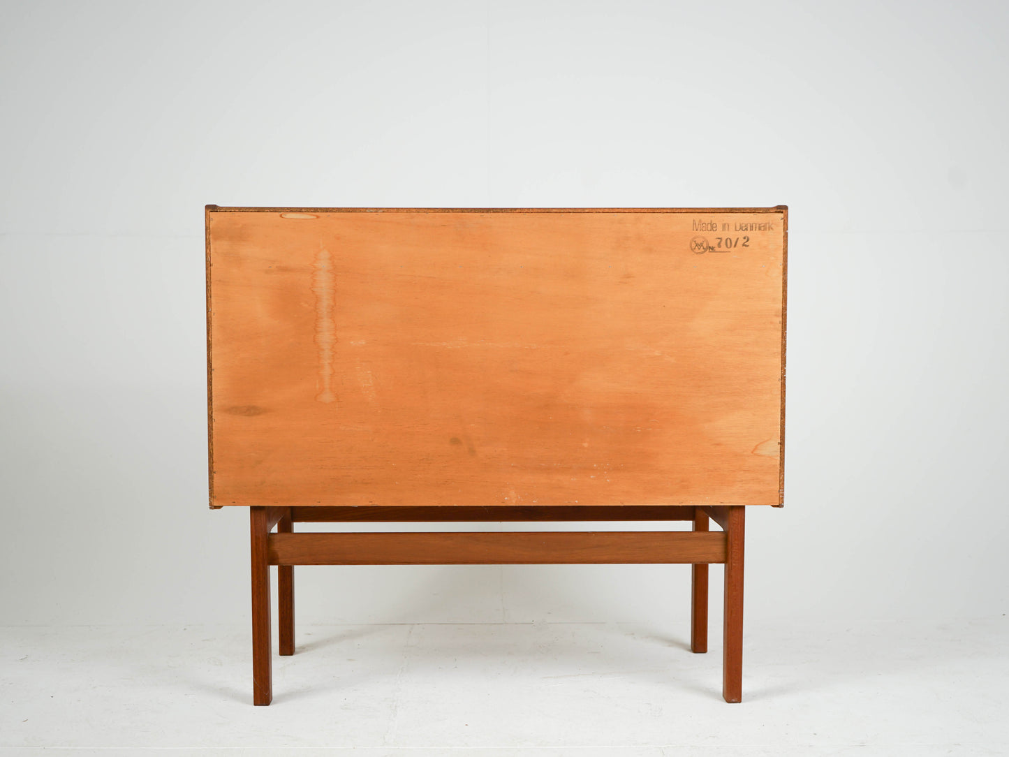Vintage Teak Sekretär von Arne Wahl Iversen Mid Century