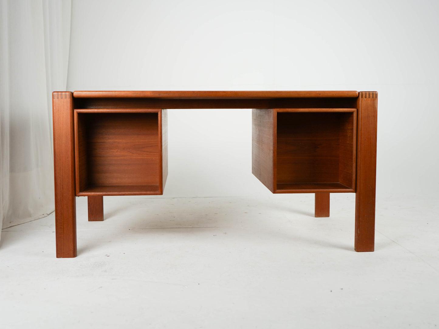 Vintage Teak Schreibtisch Desk Mid Century 60er