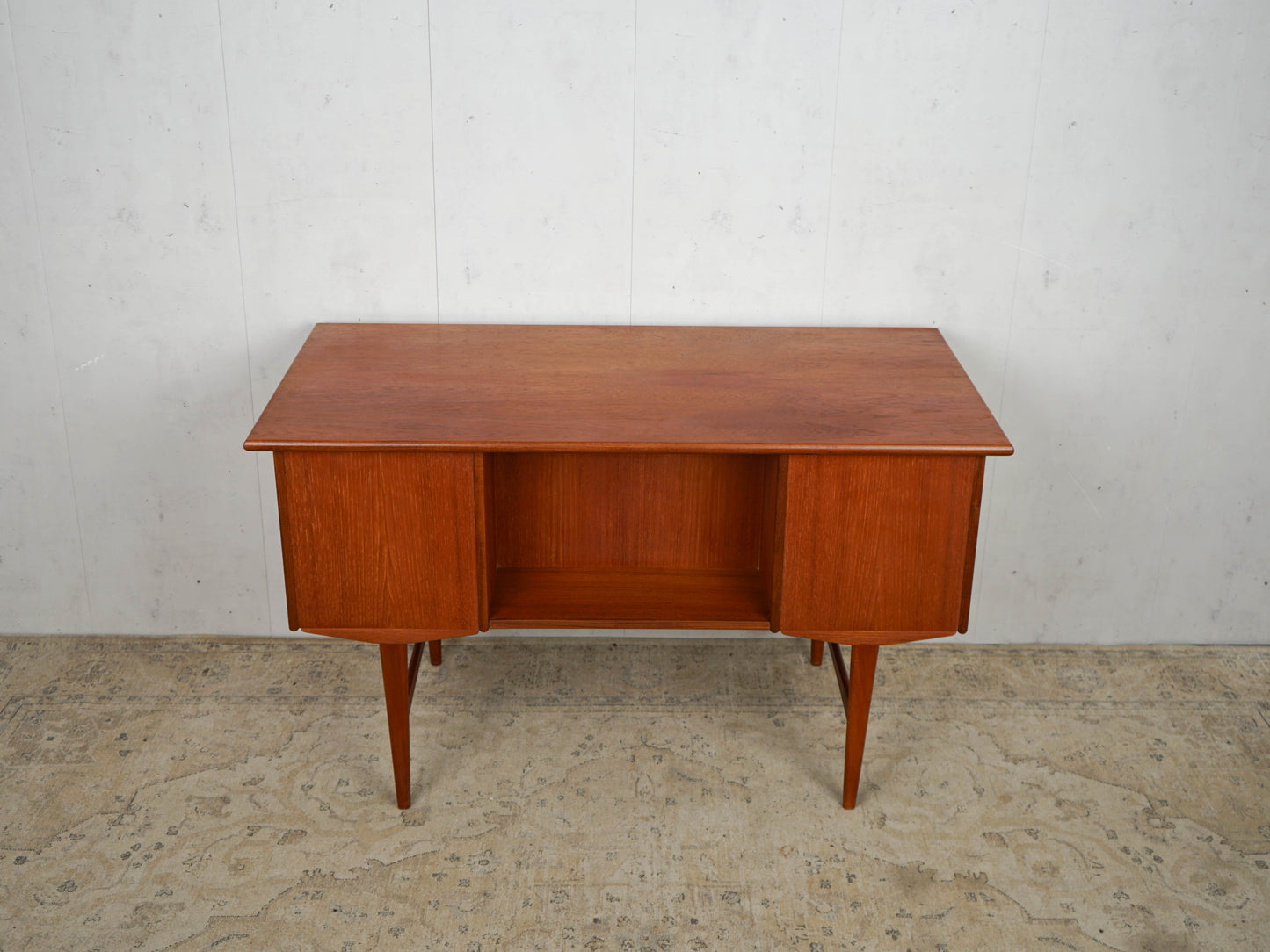 Teak Schreibtisch Desk Dänisch Vintage 60er Mid Century