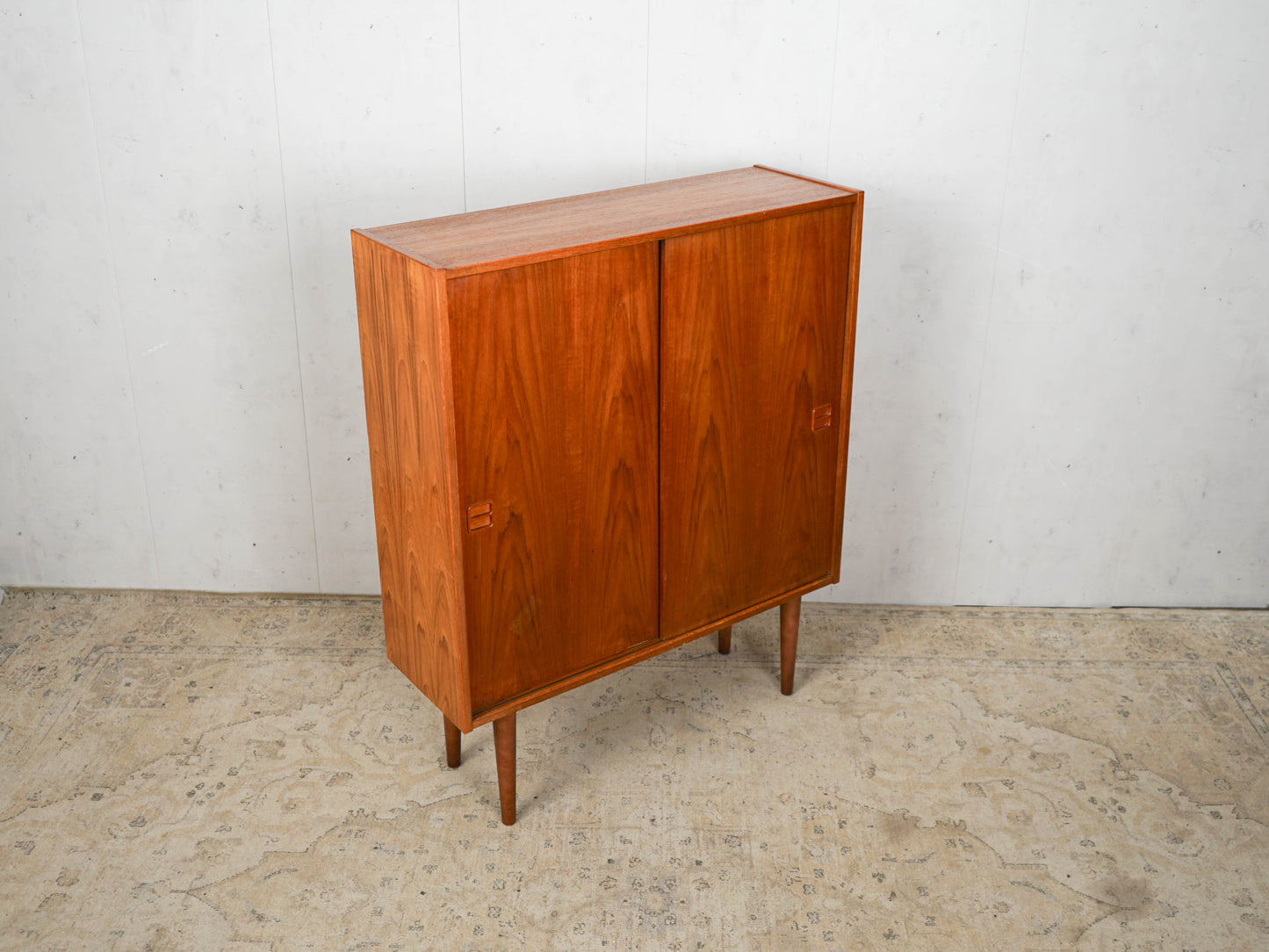 Teak Kommode Schrank Regal Dänisch Vintage 60er Mid Century