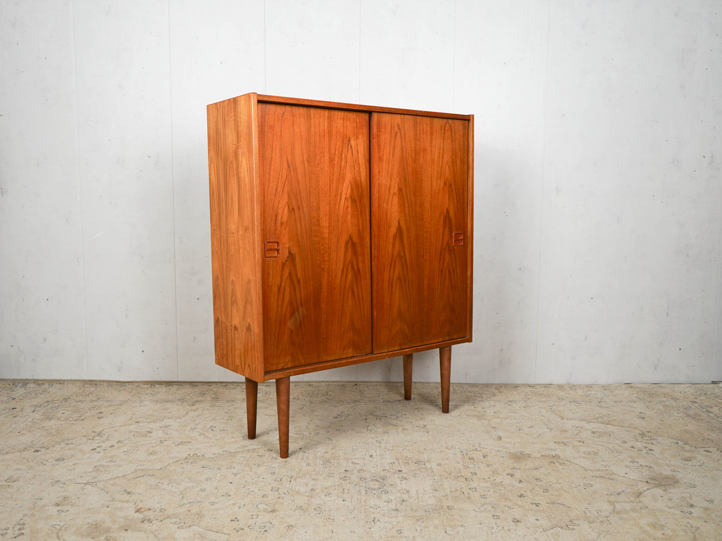 Teak Kommode Schrank Regal Dänisch Vintage 60er Mid Century