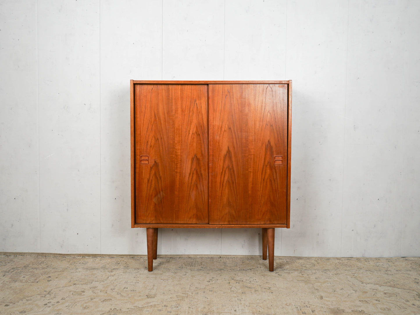 Teak Kommode Schrank Regal Dänisch Vintage 60er Mid Century