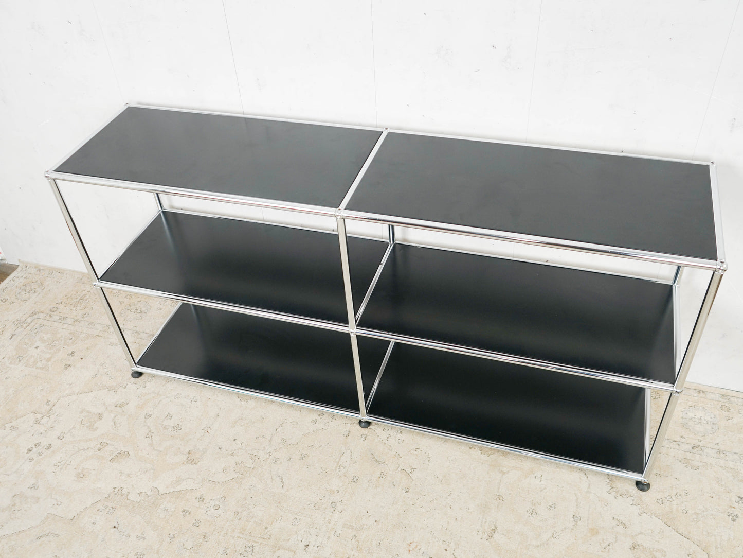 USM Haller Regal Graphitschwarz