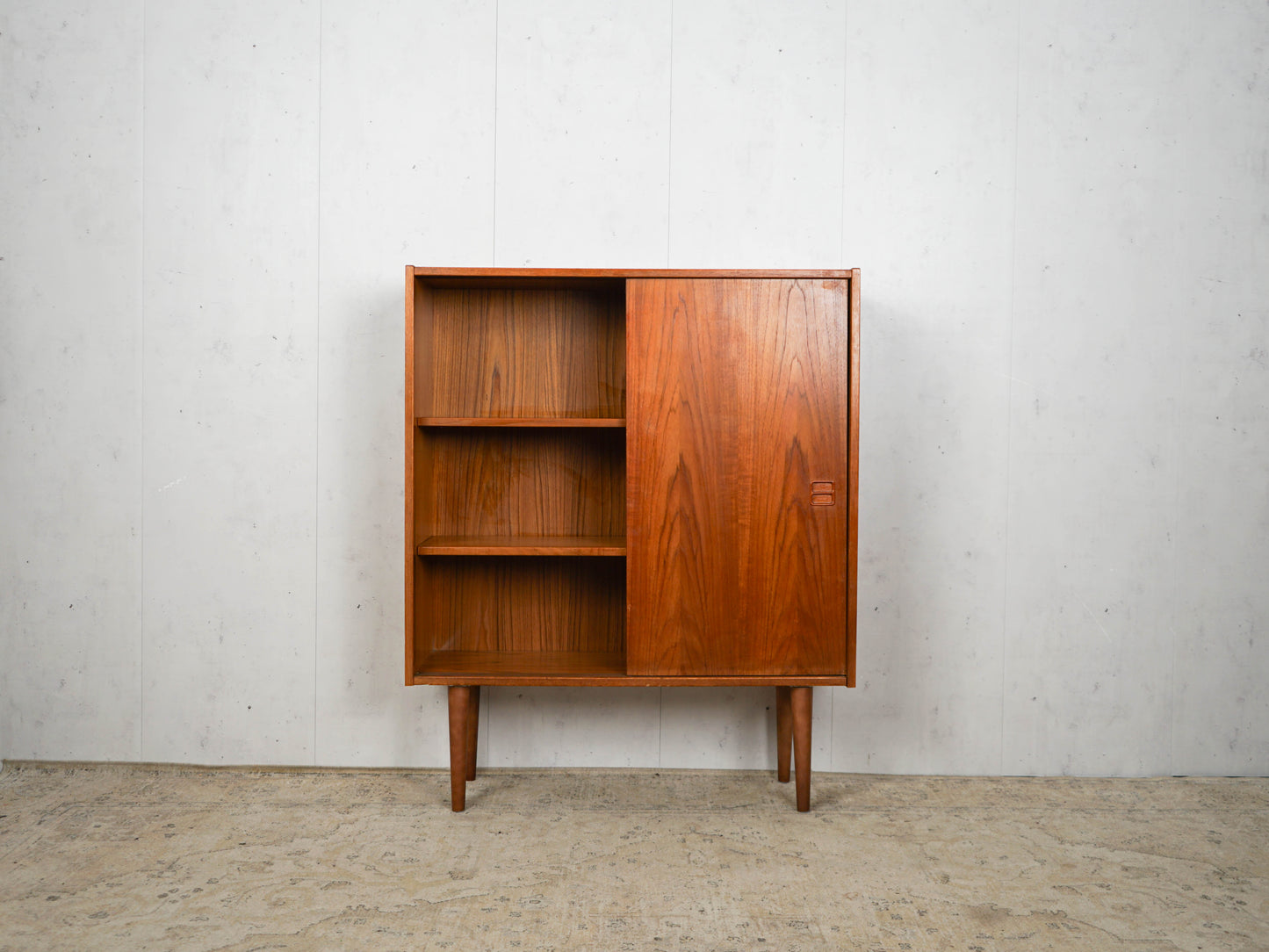 Teak Kommode Schrank Regal Dänisch Vintage 60er Mid Century