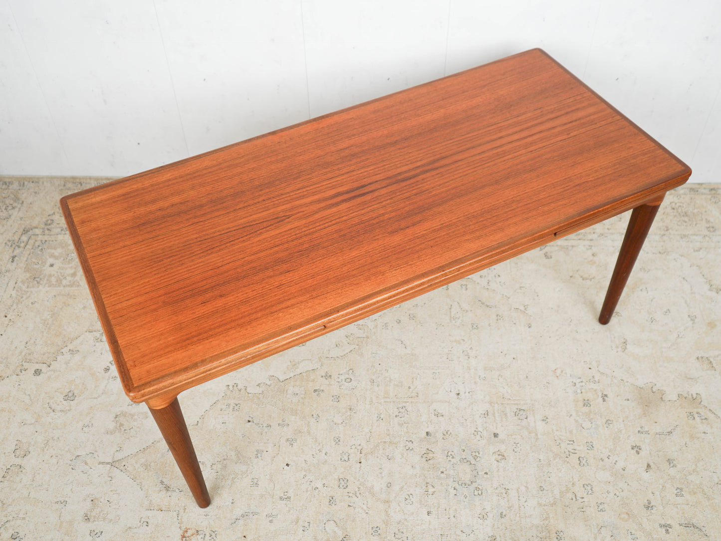 Teak Tisch Couchtisch ausziehbar Dänisch Vintage 60er Mid Century