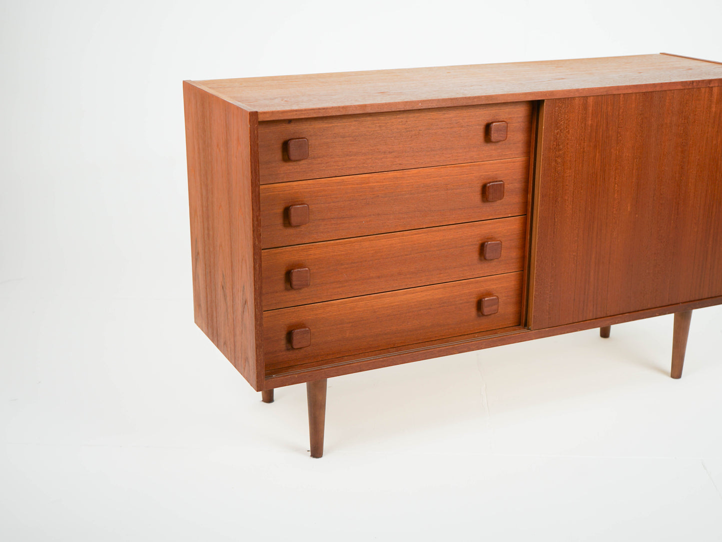 Teak Sideboard Mid Century Dänisch Vintage