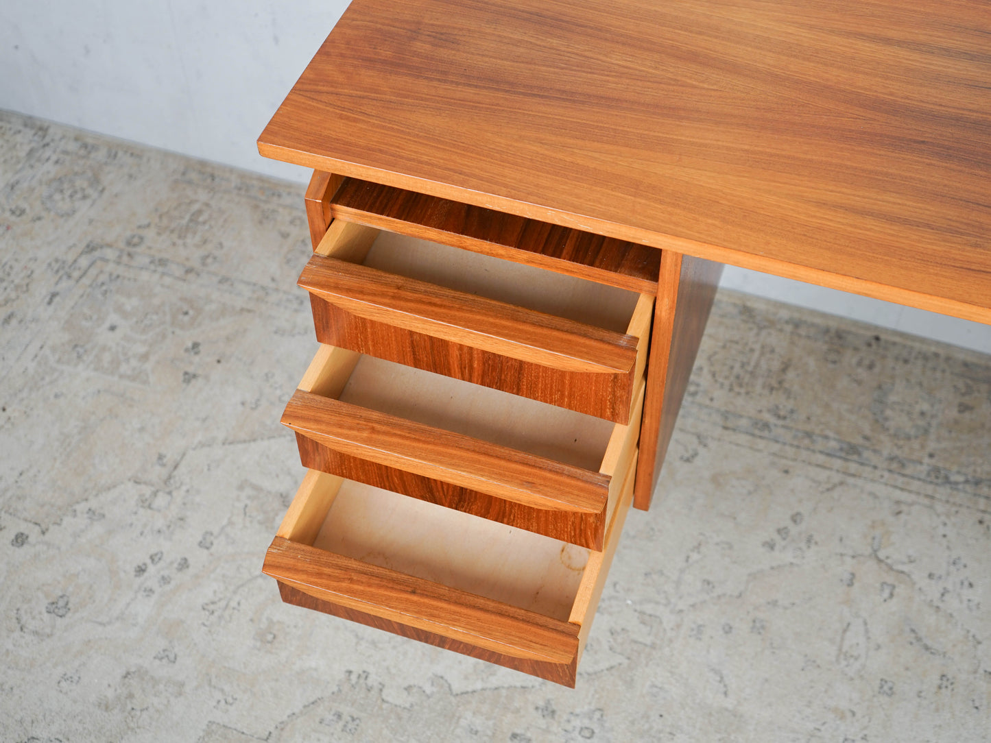 Teak Schreibtisch Desk Vintage 60er Mid Century