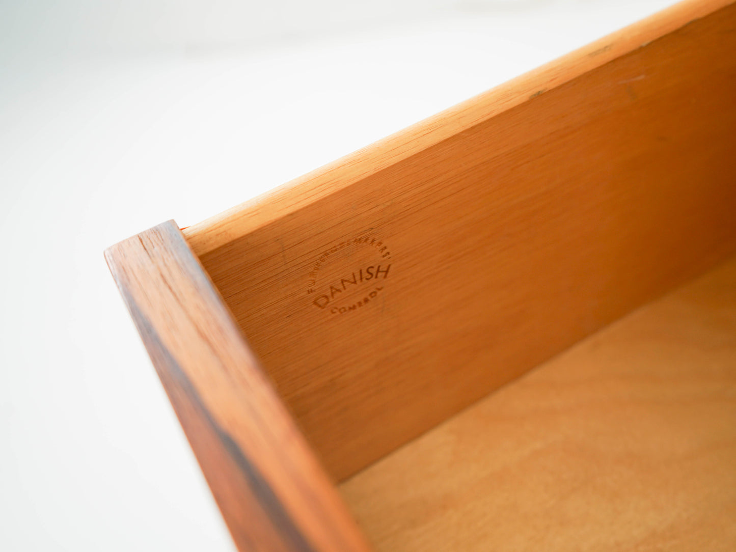 Vintage Teak Sekretär von Arne Wahl Iversen Mid Century