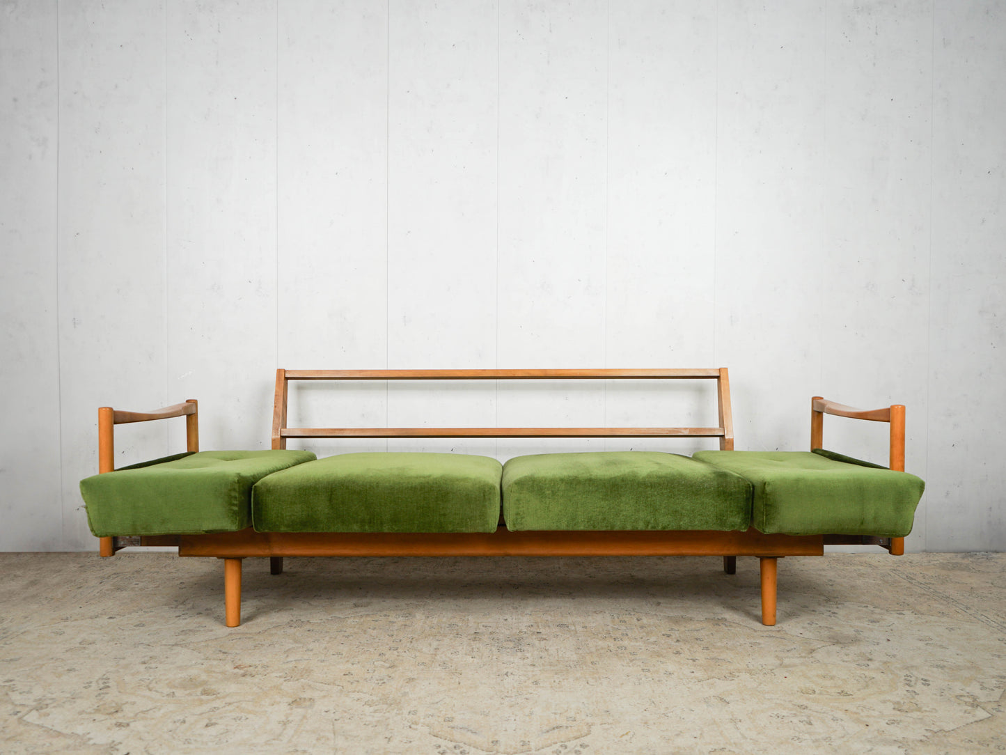 Knoll Sofa Daybed Vintage Mid Century Schlafcouch