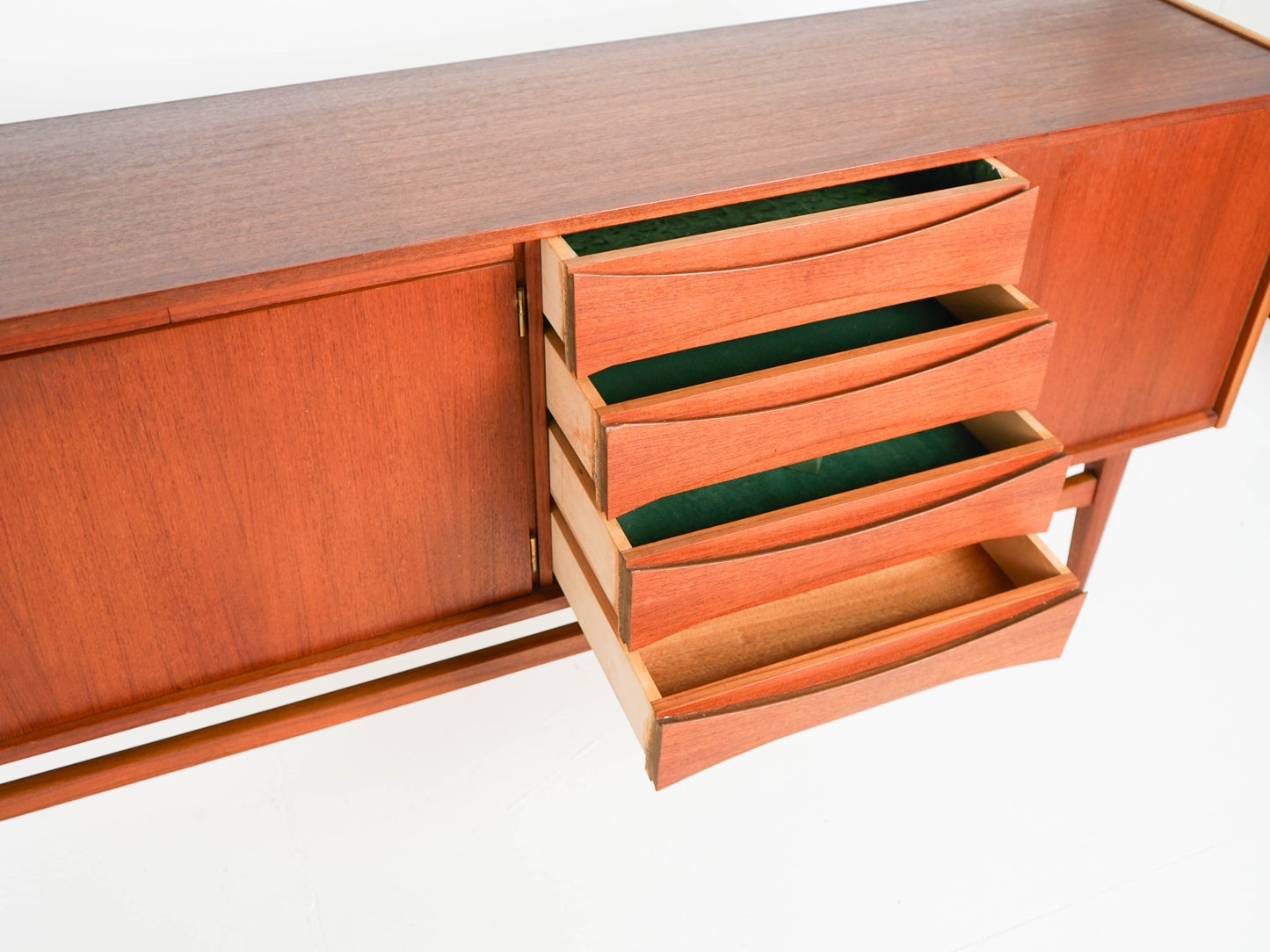 Teak Sideboard Anrichte Dänisch Vintage 60er Mid Century