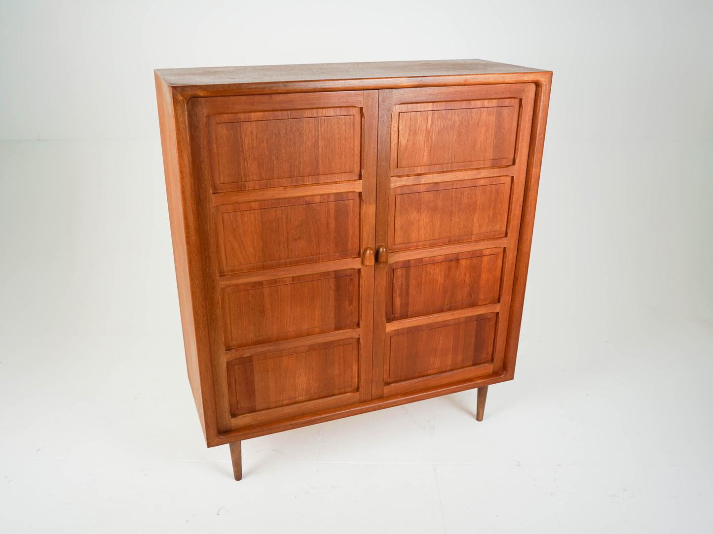Teak Schrank Kleiderschrank Dänisch Vintage Mid Century