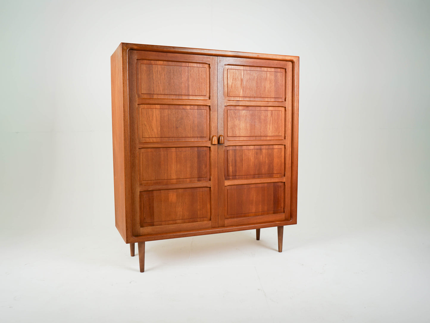 Teak Schrank Kleiderschrank Dänisch Vintage Mid Century