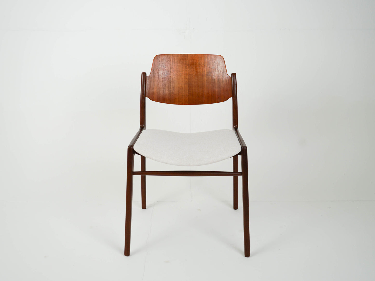 SET 6x Teak Stuhl Esszimmerstuhl Neubezug Vintage 60er Mid Century