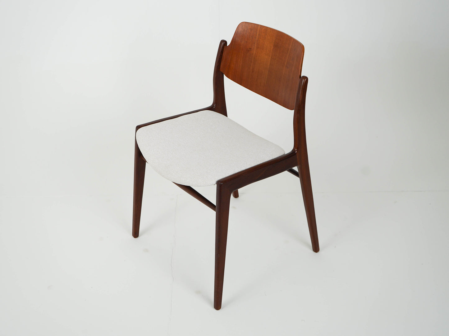 SET 6x Teak Stuhl Esszimmerstuhl Neubezug Vintage 60er Mid Century