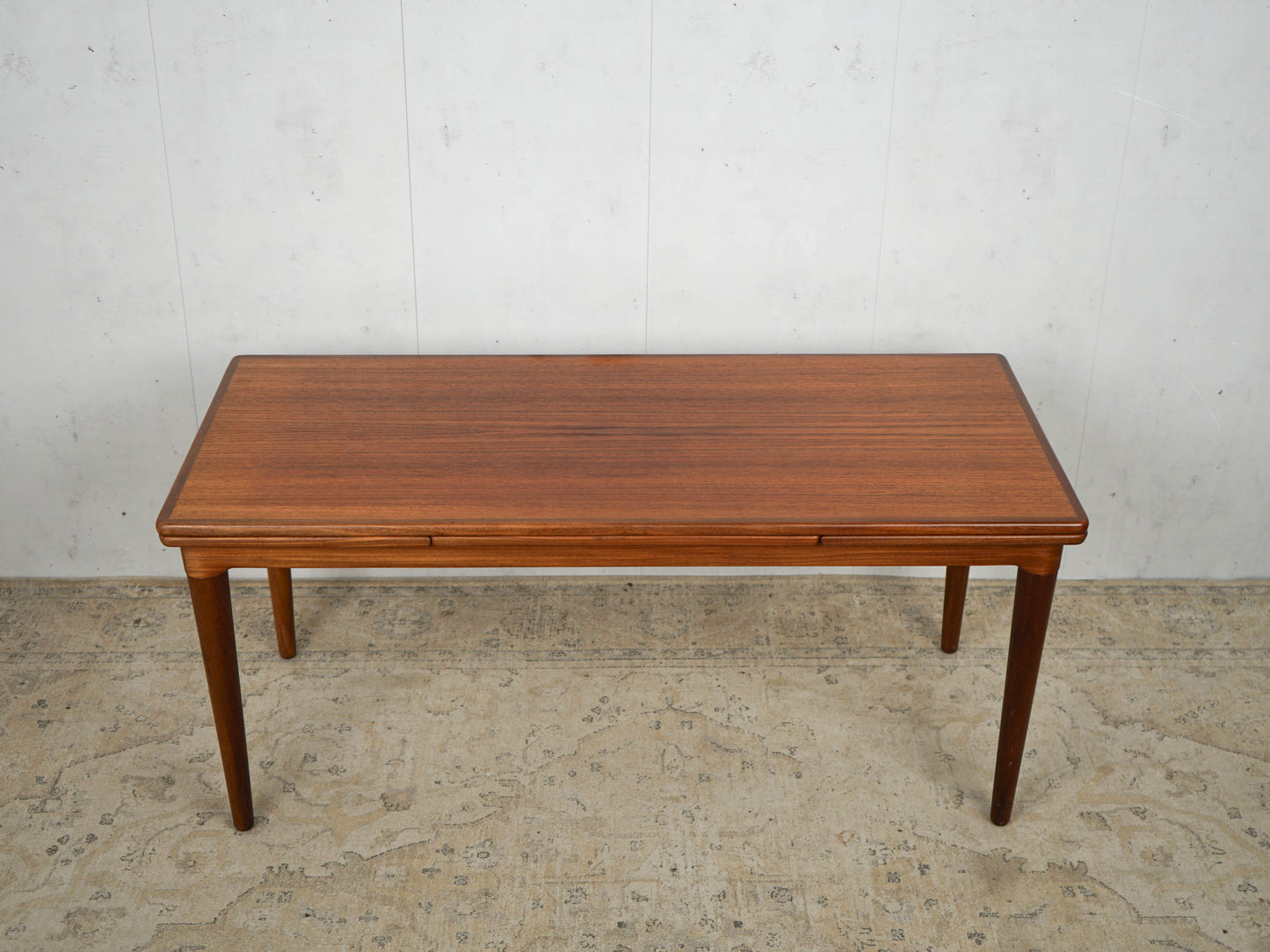 Teak Tisch Couchtisch ausziehbar Dänisch Vintage 60er Mid Century