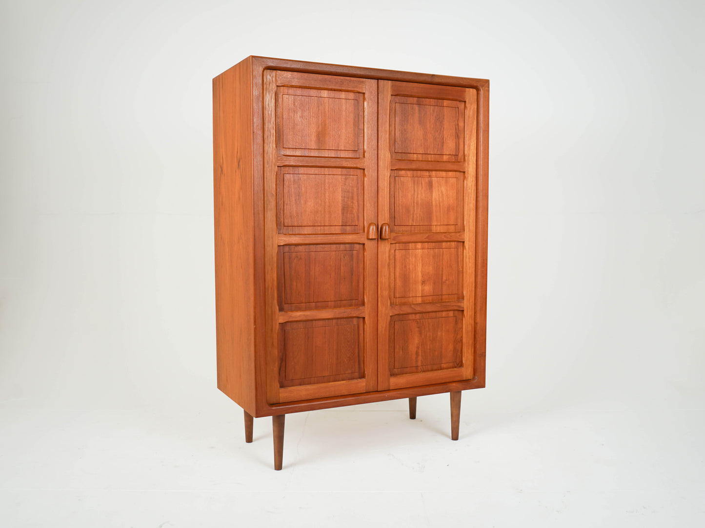 Teak Schrank Kleiderschrank Dänisch Vintage Mid Century