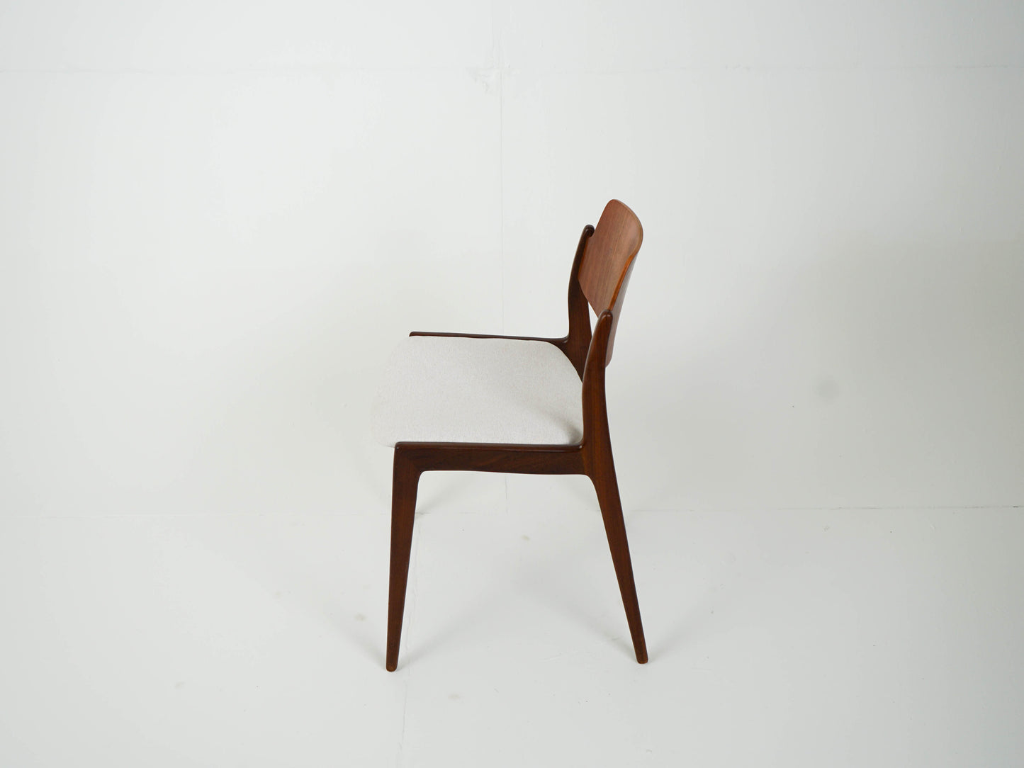 SET 6x Teak Stuhl Esszimmerstuhl Neubezug Vintage 60er Mid Century