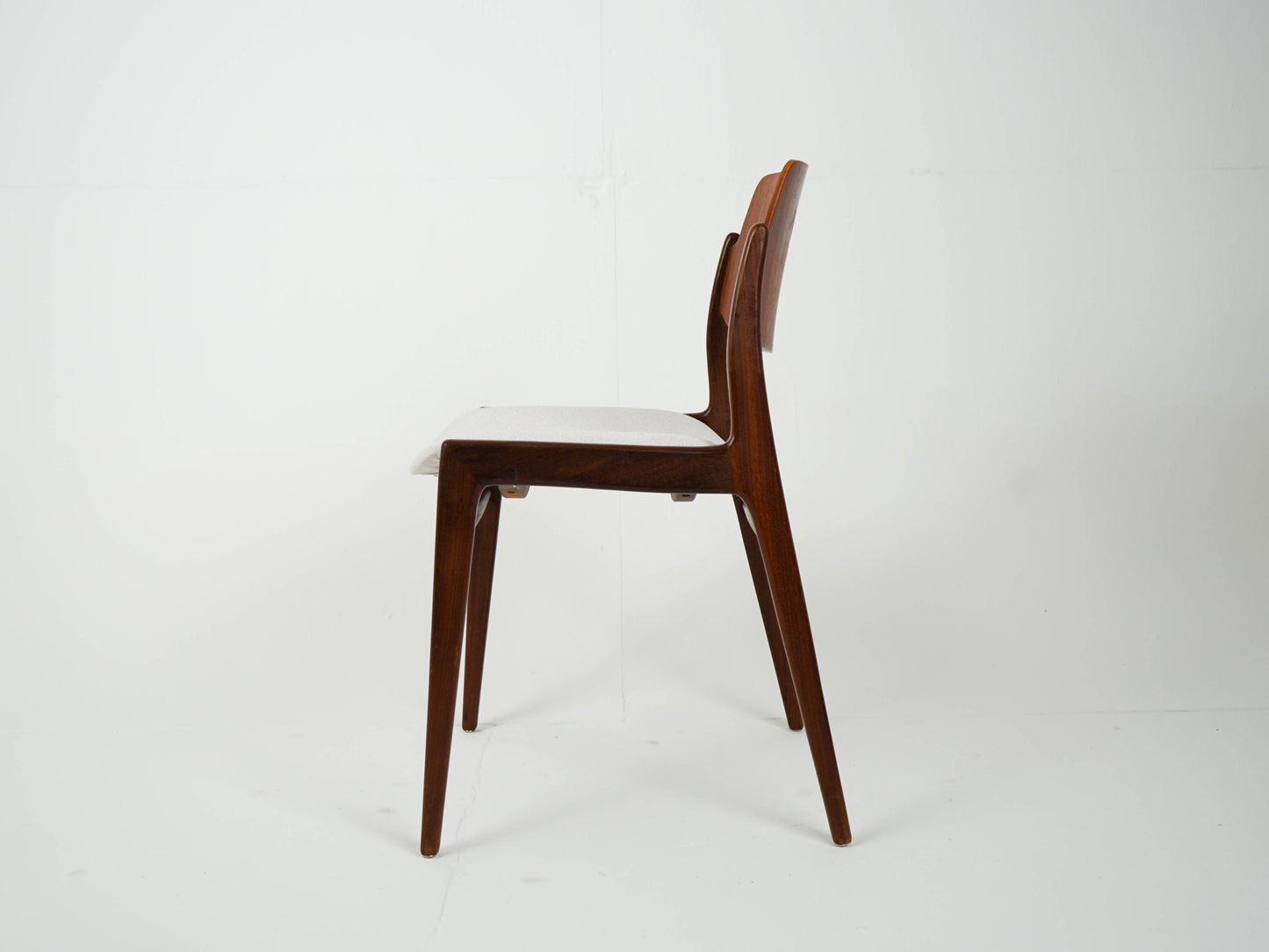 SET 6x Teak Stuhl Esszimmerstuhl Neubezug Vintage 60er Mid Century