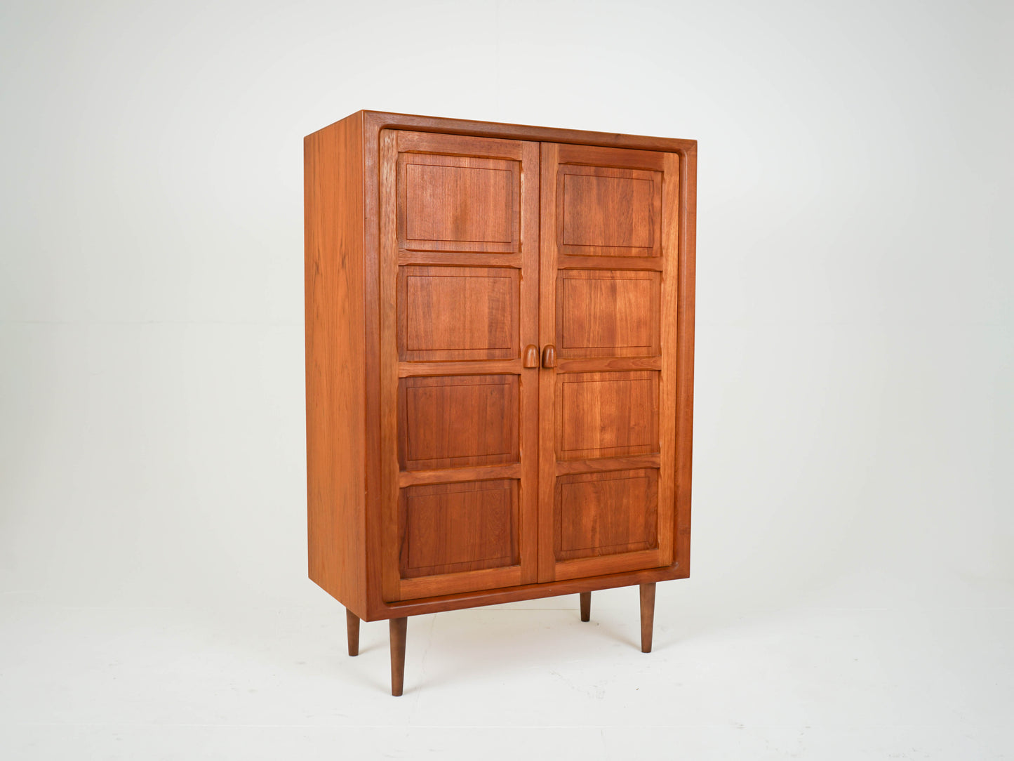 Teak Schrank Kleiderschrank Dänisch Vintage Mid Century