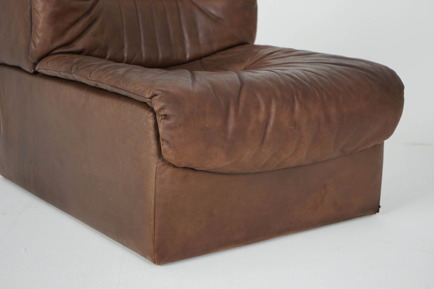 De Sede DS 14 Vintage Leder Sofa Modular 70er