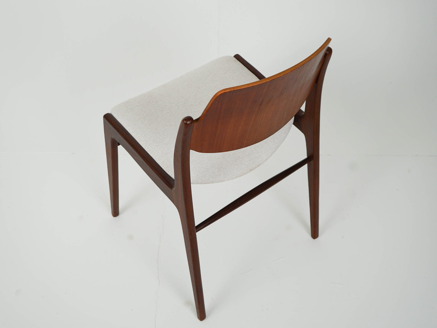SET 6x Teak Stuhl Esszimmerstuhl Neubezug Vintage 60er Mid Century