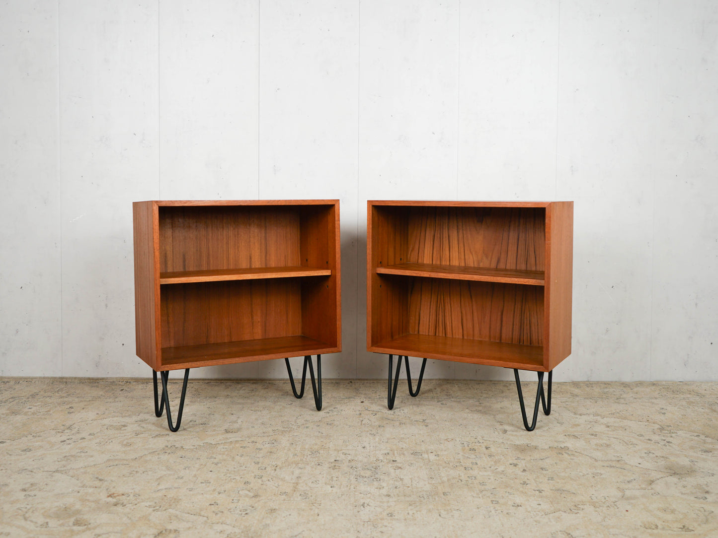 SET Nachttische aus Teak Vintage 60er Mid Century