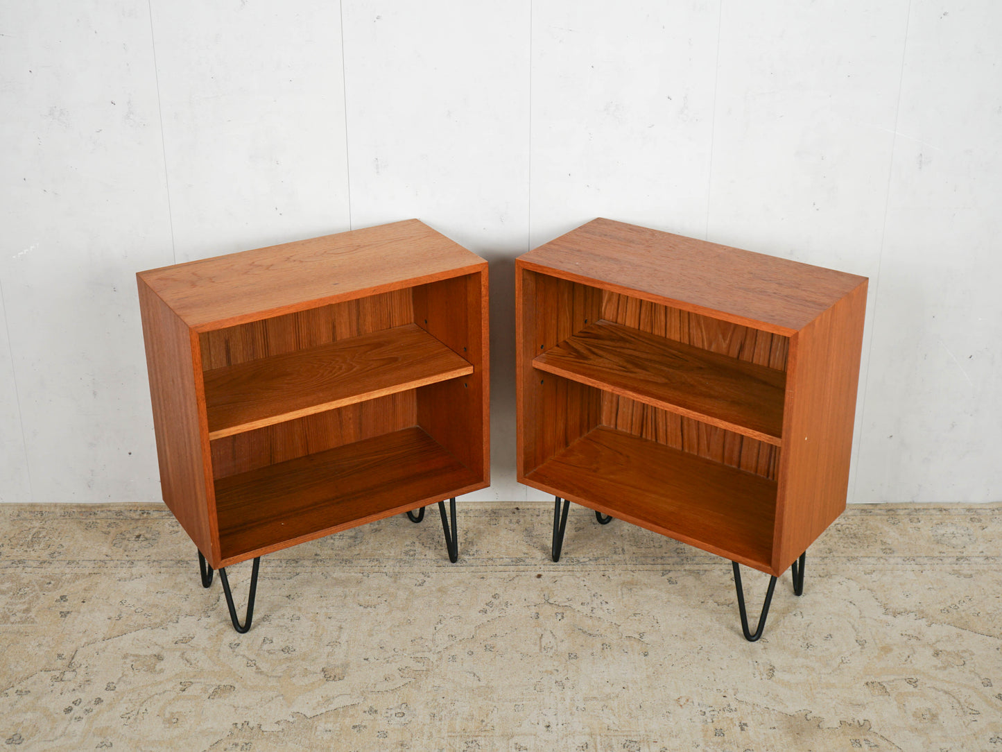 SET Nachttische aus Teak Vintage 60er Mid Century