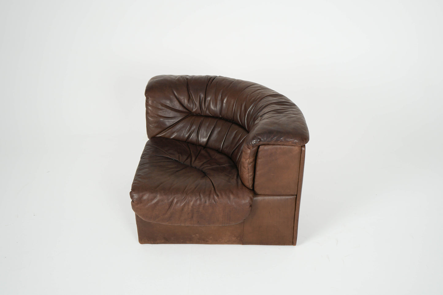 De Sede DS 14 Vintage Leder Sofa Modular 70er