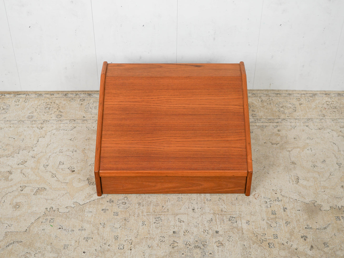 Teak Magazinhalter Anrichte Dänisch Vintage 60er Mid Century