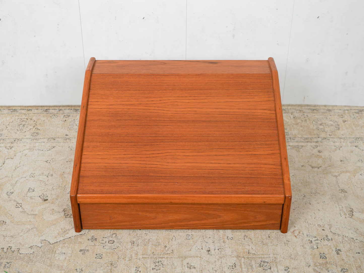Teak Magazinhalter Anrichte Dänisch Vintage 60er Mid Century