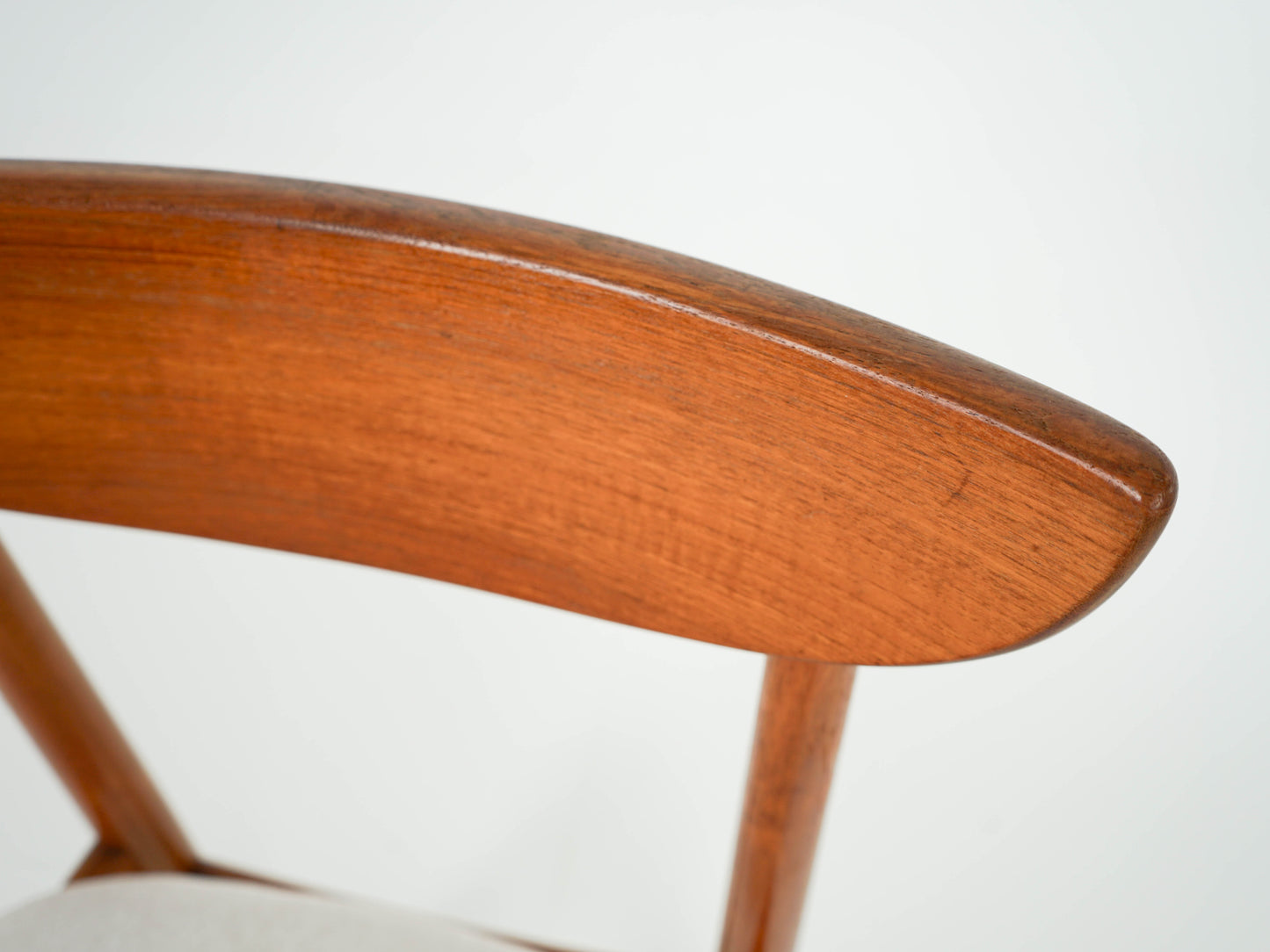 SET 4x Teak Stuhl Esszimmerstuhl Neubezug Vintage 60er Mid Century