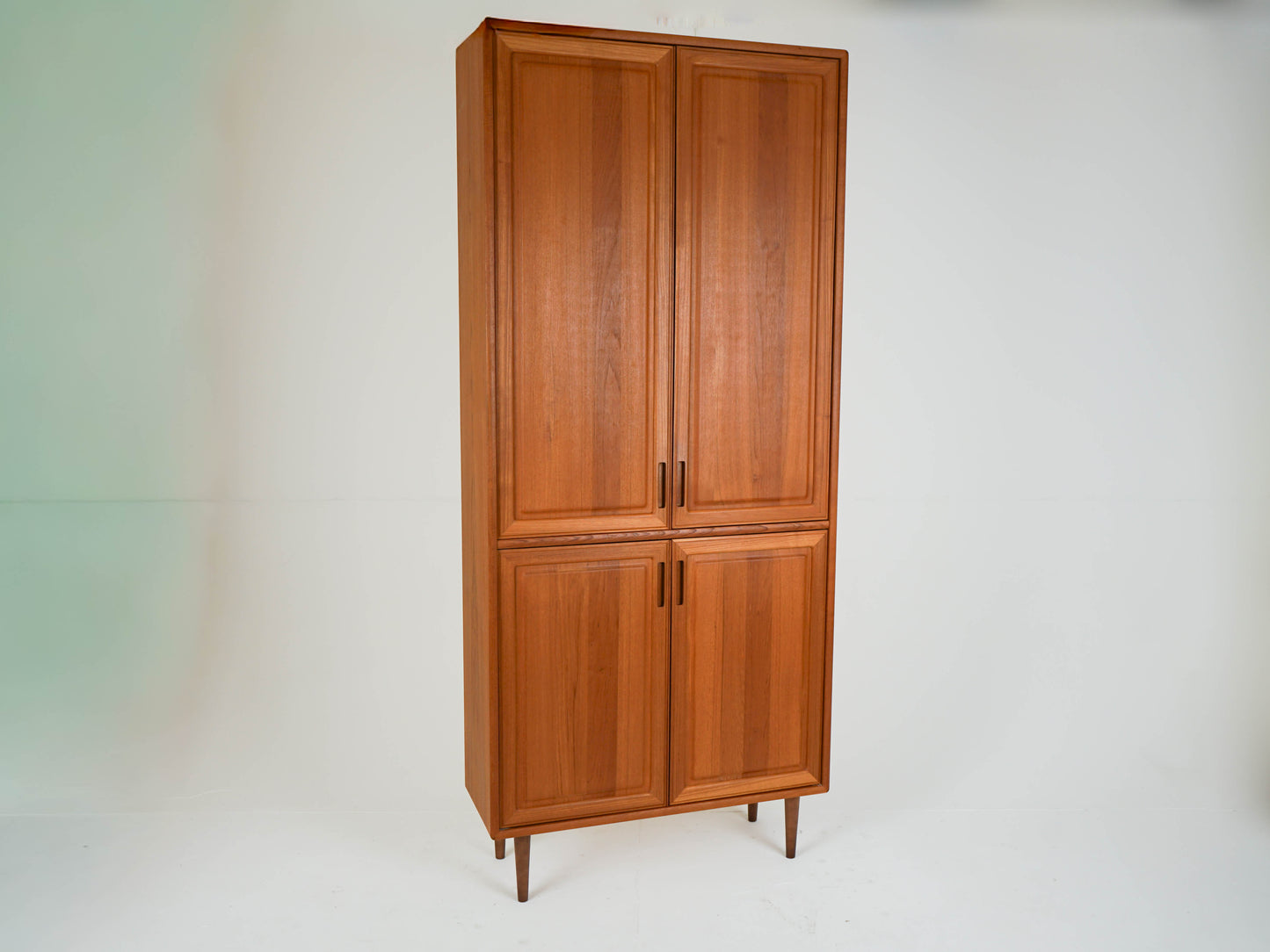Teak Schrank Kleiderschrank Dänisch Vintage Mid Century