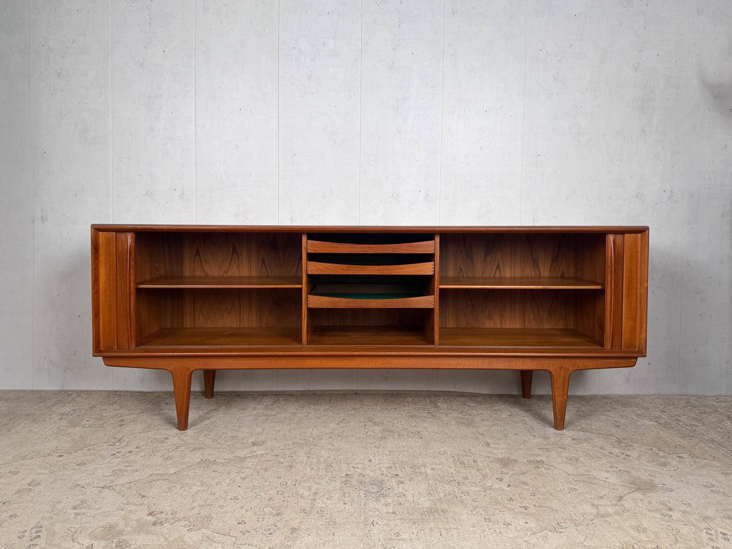 Sideboard Teak von Isabel Bernhard für Pedersen & Sohn Vintage